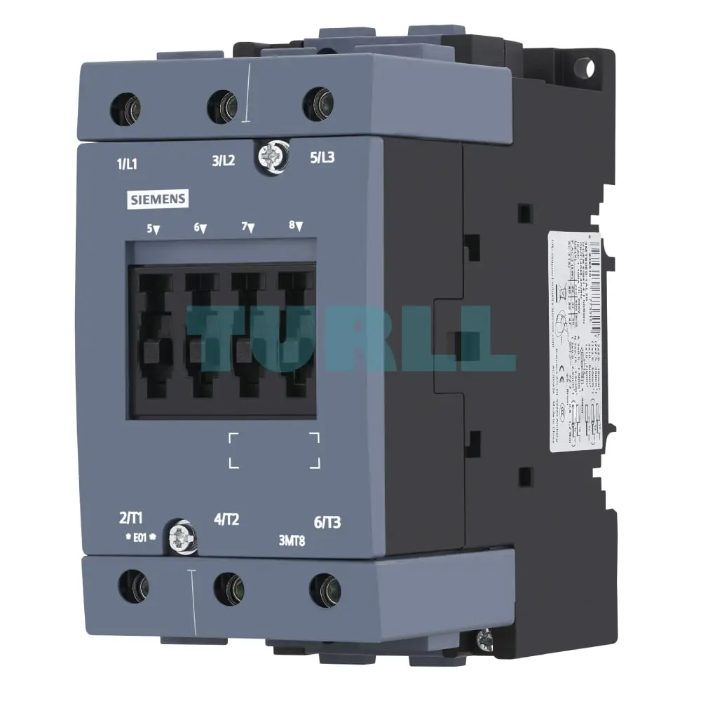 3MT8080-1AL20 Siemens Contactor AC-3 80/37kW 400V Size S3 Original Brand New 1 3MT8080-1AL20 Siemens Contactor AC-3 80/37kW 400V Size S3