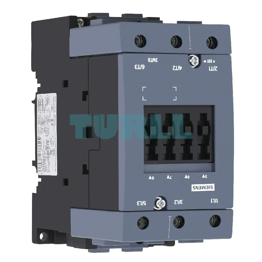 3MT8080-1AL20 Siemens Contactor AC-3 80/37kW 400V Size S3 Original Brand New 3 3MT8080-1AL20 Siemens Contactor AC-3 80/37kW 400V Size S3