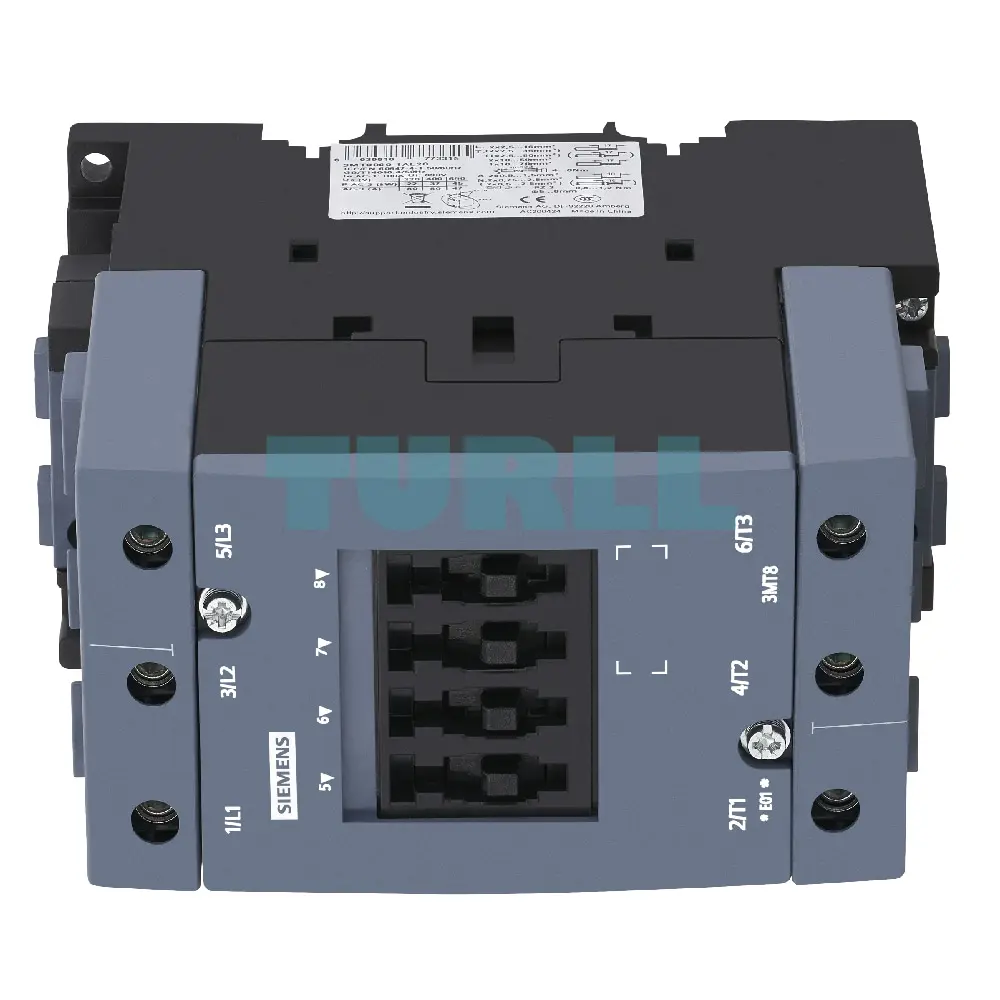 3MT8080-1AL20 Siemens Contactor AC-3 80/37kW 400V Size S3 Original Brand New 2 3MT8080-1AL20 Siemens Contactor AC-3 80/37kW 400V Size S3