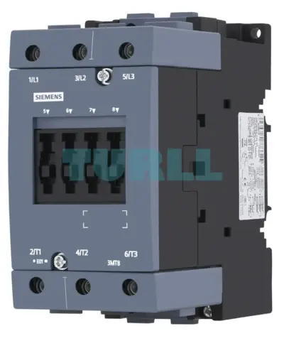 Siemens 3MT8080-1AP00 Contactor AC-3, 80/37kW, 400V, 230 VAC, 50 Hz, 3-pole, size S3