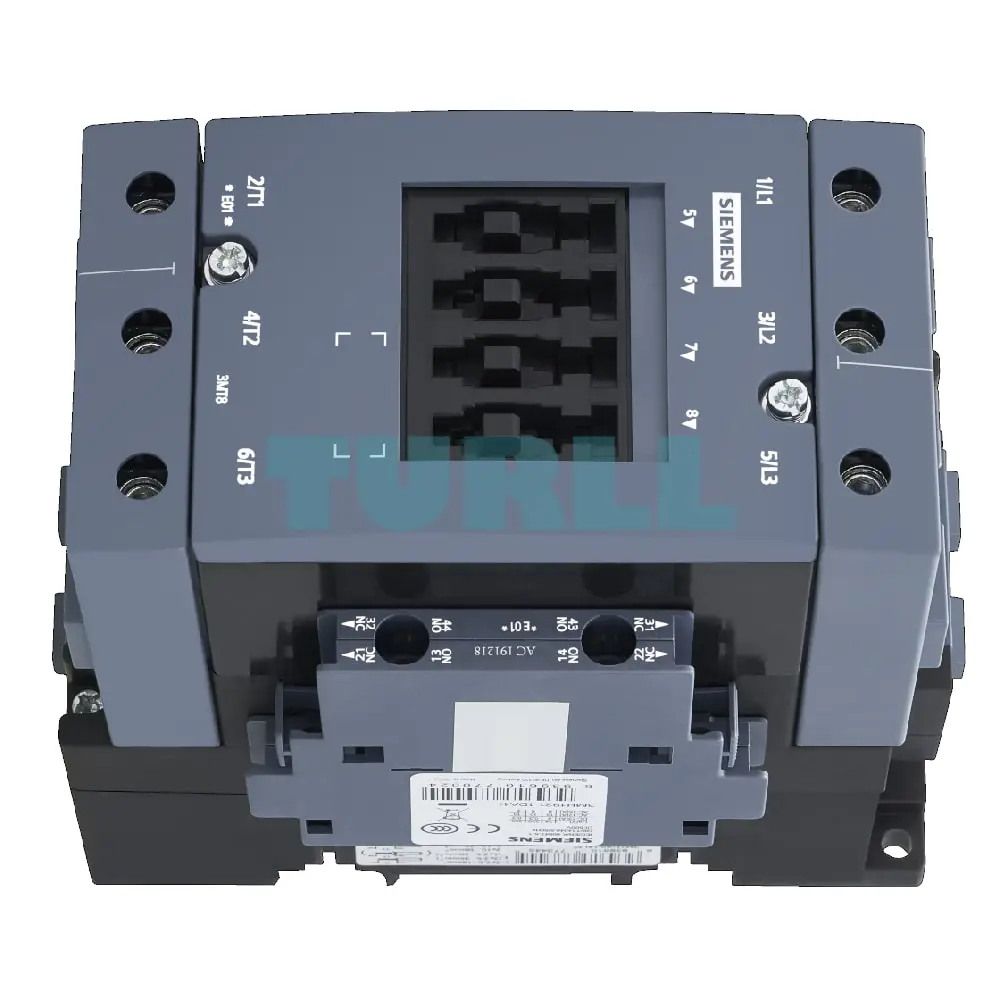3MT8095-1AF04 Siemens Contactor AC-3 95A/45kW 400V Size S3 Original Brand New 4 3MT8095-1AF04 Siemens Contactor AC-3 95A/45kW 400V Size S3