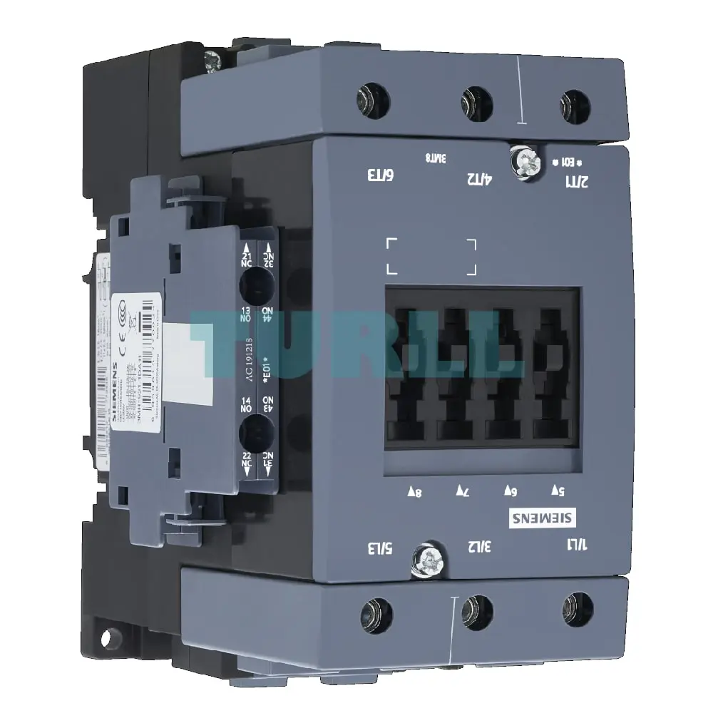3MT8095-1AF04 Siemens Contactor AC-3 95A/45kW 400V Size S3 Original Brand New 3 3MT8095-1AF04 Siemens Contactor AC-3 95A/45kW 400V Size S3