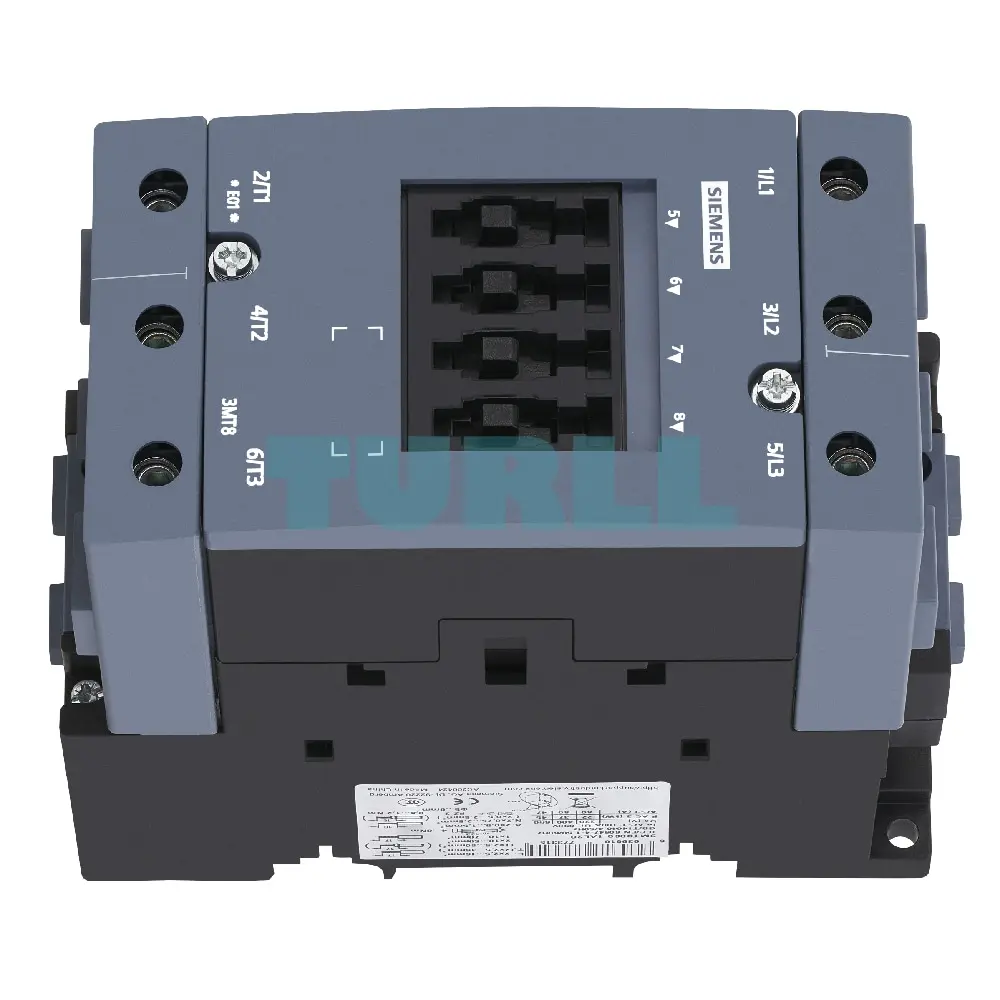 Siemens 3MT8095-1AG00 Power Contactor - 95A, 45kW, 400V, 36V AC Coil, S3 Size Original Brand New 4 Siemens 3MT8095-1AG00 Power Contactor, 95A 45kW 400V, 36V AC Coil, Size S3, Screw Terminals