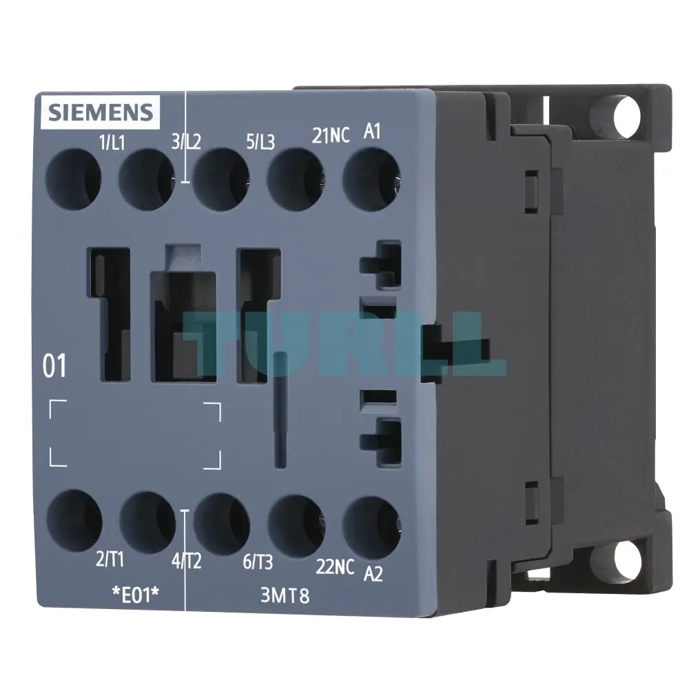 Siemens 3MT8095-1AP04 Contactor AC-3, 95A/45kW, 400V, 2NO2NC, 230 VAC, 50 Hz, 3-pole, size S3 Original Brand New 1 Siemens 3MT8095-1AP04 Contactor AC-3, 95A/45kW, 400V, 2NO2NC, 230 VAC, 50 Hz, 3-pole, size S3