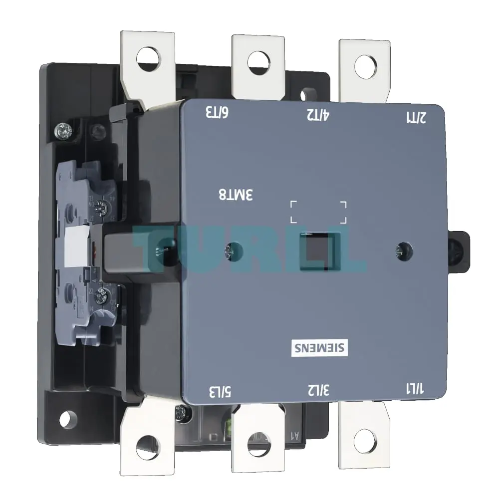 Siemens 3MT8120-1AM04 Contactor AC-3, 120A/55kW,400V, 2NO2NC, 220 VAC, 50 Hz, 3-pole, size S6 Original Brand New 3 Siemens 3MT8120-1AM04 Contactor AC-3, 120A/55kW,400V, 2NO2NC, 220 VAC, 50 Hz, 3-pole, size S6