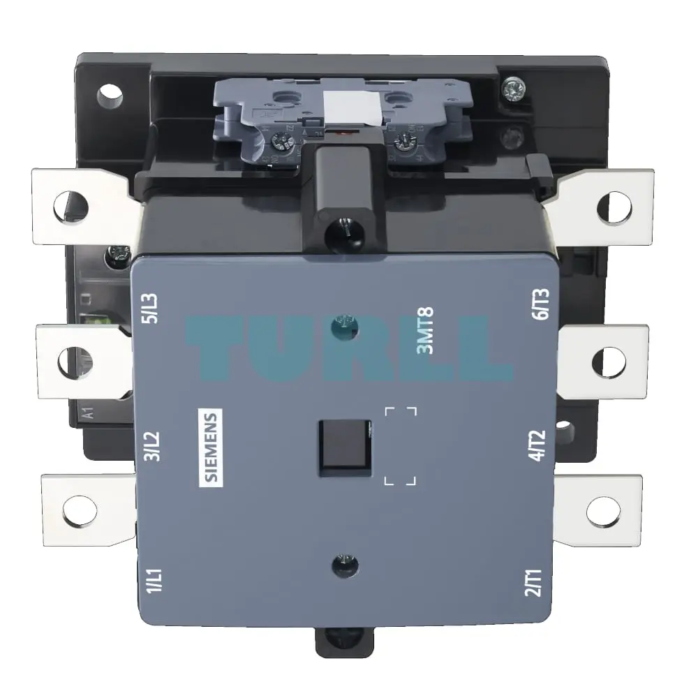 Siemens 3MT8140-1AQ04 Contactor AC-3, 140A/75kW, 400V, 2NO2NC, 380 VAC, 50 Hz, 3-pole, size S6 Original Brand New 2 Siemens 3MT8140-1AQ04 Contactor AC-3, 140A/75kW, 400V, 2NO2NC, 380 VAC, 50 Hz, 3-pole, size S6