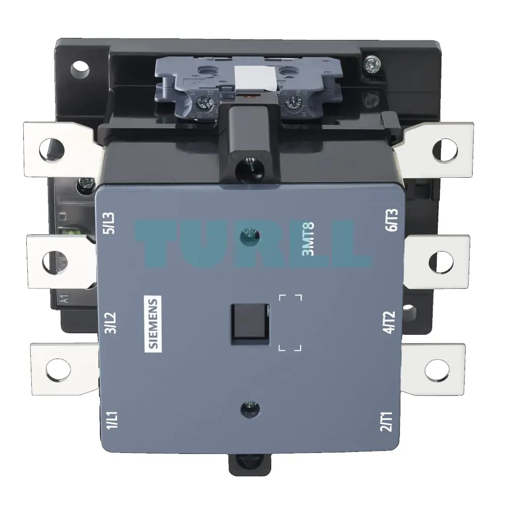 Siemens 3MT8140-1AQ24 Contactor AC-3, 140A/75kW,400V, 2NO2NC, 380 VAC, 50/60 Hz, 3-pole, size S6 Original Brand New 2 Siemens 3MT8140-1AQ24 Contactor AC-3, 140A/75kW,400V, 2NO2NC, 380 VAC, 50/60 Hz, 3-pole, size S6
