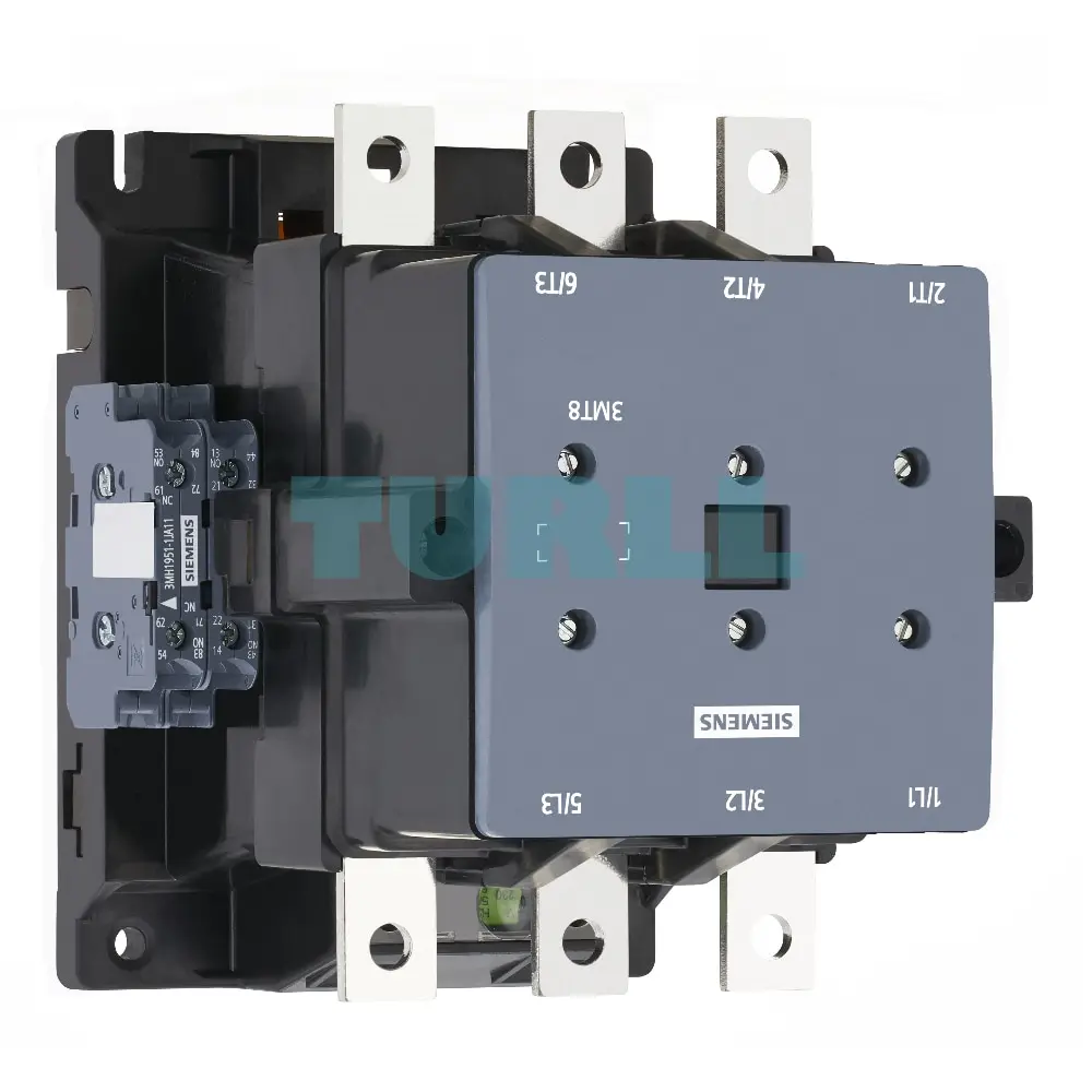3MT8170-1AB07 Siemens Contactor AC-3 170A/90kW 400V Size S8 Original Brand New 3 3MT8170-1AB07 Siemens Contactor AC-3 170A/90kW 400V Size S8