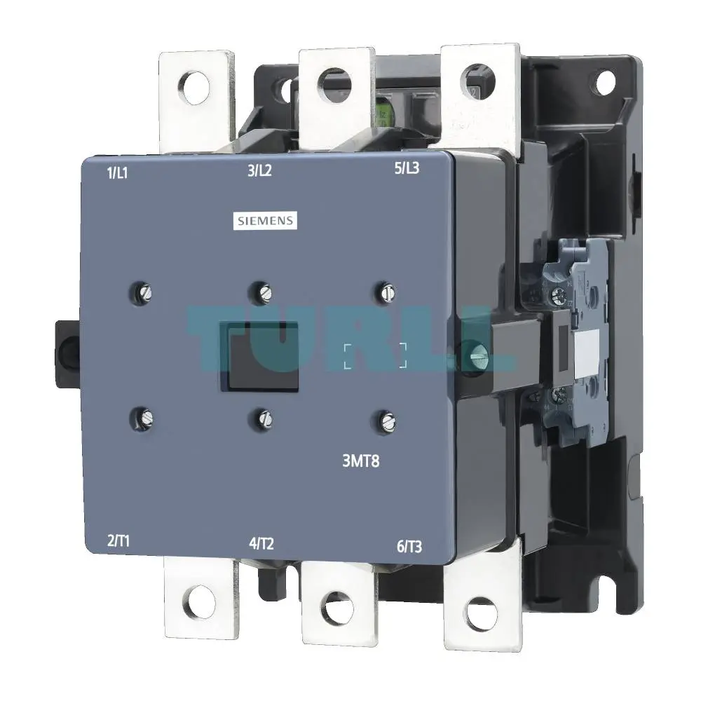 Siemens 3MT8205-1AG24 Contactor 205A/110kW, 400V, 110 VAC Coil, S8 Screw Terminal Original Brand New 1 Siemens 3MT8205-1AG24 Contactor 205A/110kW, 400V, 110 VAC Coil, S8 Screw Terminal