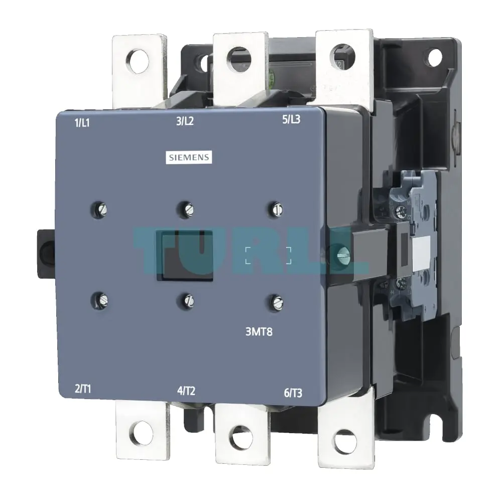 Siemens 3MT8250-1AL24 Contactor AC-3, 250A/132kW, 400V, 2NO2NC, 230 VAC, 50/60 Hz, 3-pole,size S10 Original Brand New 1 Siemens 3MT8250-1AL24 Contactor AC-3, 250A/132kW, 400V, 2NO2NC, 230 VAC, 50/60 Hz, 3-pole,size S10