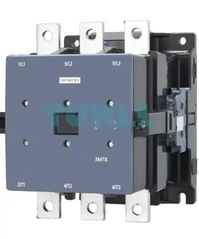 Siemens 3MT8400-1AC24 Contactor 400A/200kW, 400V, 24 VAC, S12 Screw Terminal