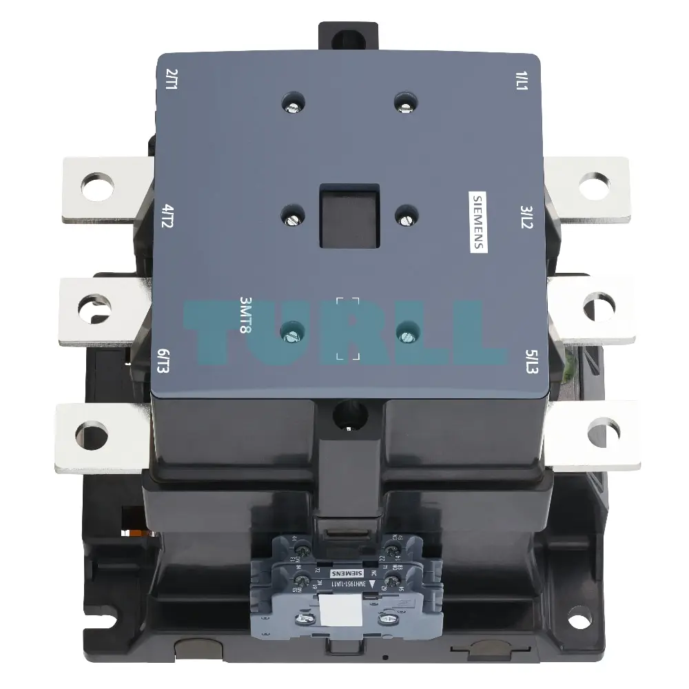 3MT8400-1AQ07 Siemens Contactor AC-3 400A/200kW 400V size S12 Original Brand New 4 3MT8400-1AQ07 Siemens Contactor AC-3 400A/200kW 400V size S12