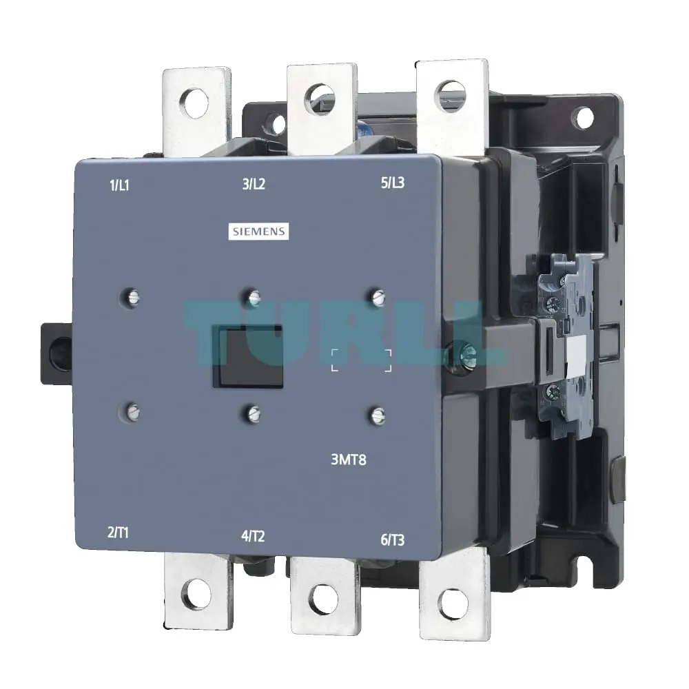 Siemens 3MT8400-1AQ24 Contactor AC-3, 400A/200kW, 400V, 2NO2NC, 380 VAC, 50/60 Hz, 3-pole,size S12 Original Brand New 1 Siemens 3MT8400-1AQ24 Contactor AC-3, 400A/200kW, 400V, 2NO2NC, 380 VAC, 50/60 Hz, 3-pole,size S12