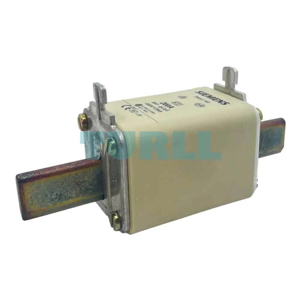 Siemens 3NA3140 LV HRC Fuse Element NH1 200A gG 500V AC with Front Indicator