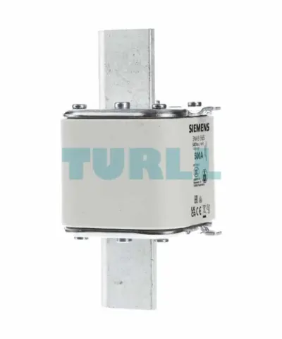3NA3365 LV HRC fuse element, NH3, In: 500 A, gG, Un AC: 500 V, Un DC: 440 V, Front indicator, live grip lugs
