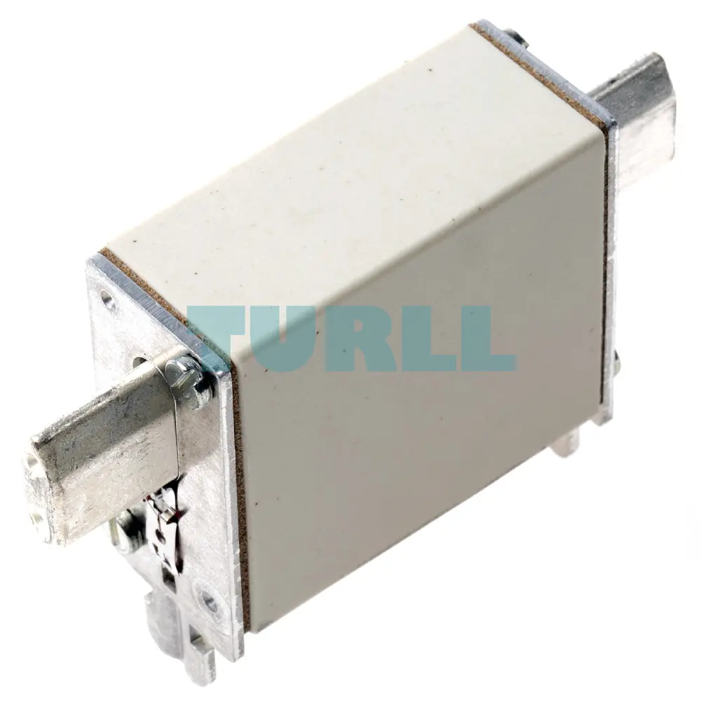 Siemens 3NA3830 LV HRC Fuse Element NH000, 100A, gG, 500V AC / 250V DC, Front Indicator