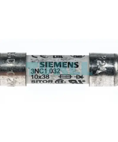 Siemens 3NC1032 SITOR Cylindrical Fuse Link, 10x38 mm, 32A, aR, 600V AC