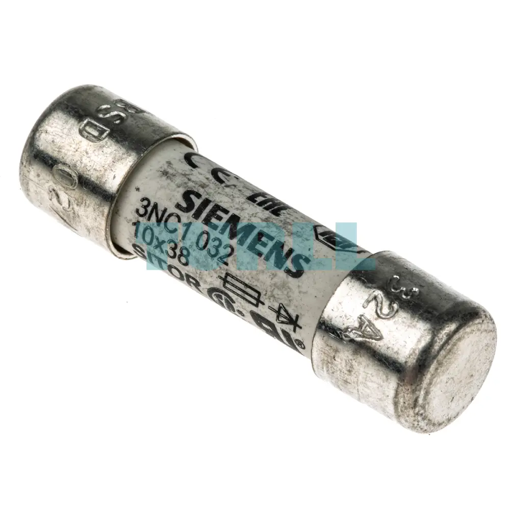 Siemens 3NC1032 SITOR Cylindrical Fuse Link, 10x38 mm, 32A, aR, 600V AC