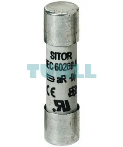 Siemens 3NC1410 SITOR Cylindrical Fuse Link, 14x51mm, 10A aR, AC 690V / DC 700V