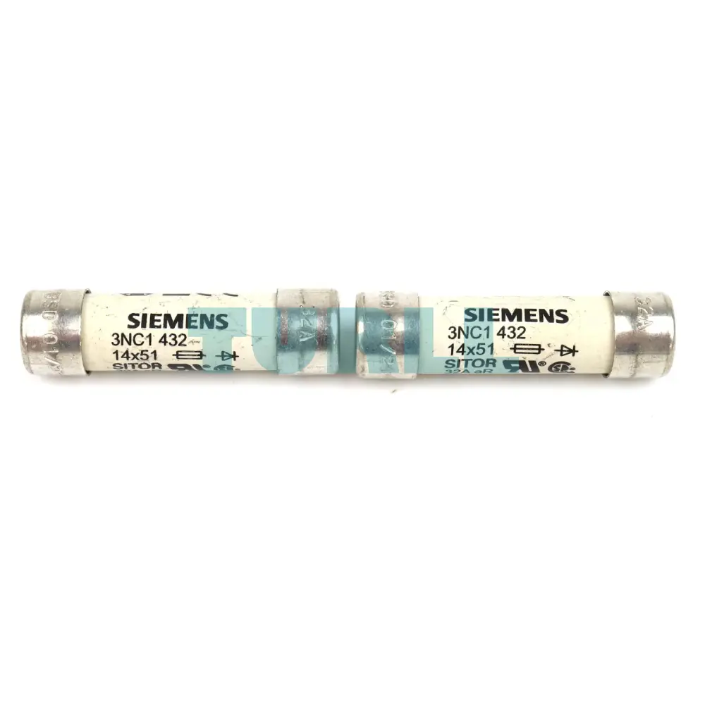 Siemens 3NC1432 SITOR Cylindrical Fuse Link 14x51mm, 32A, aR, 690V AC / 700V DC