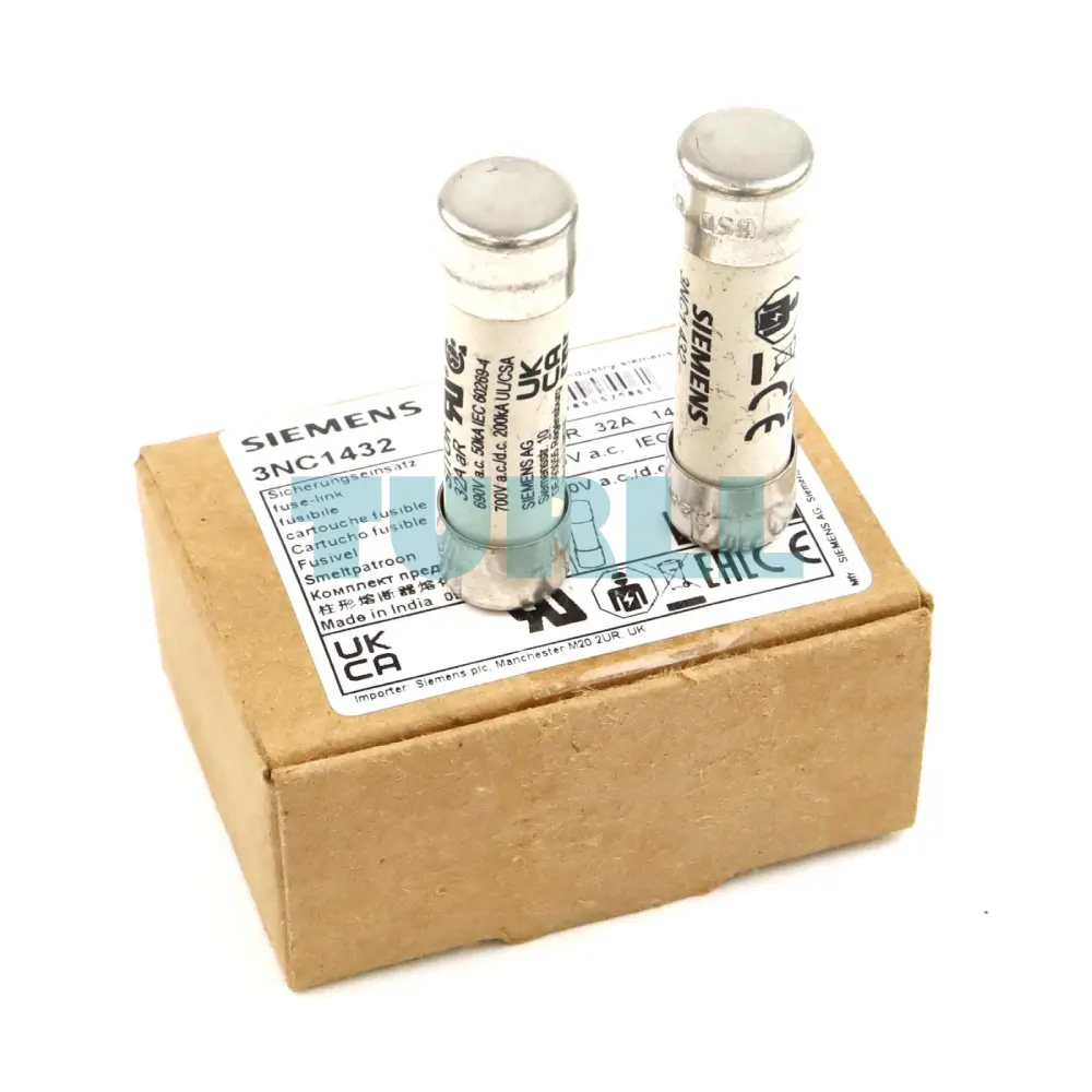 Siemens 3NC1432 SITOR Cylindrical Fuse Link 14x51mm, 32A, aR, 690V AC / 700V DC