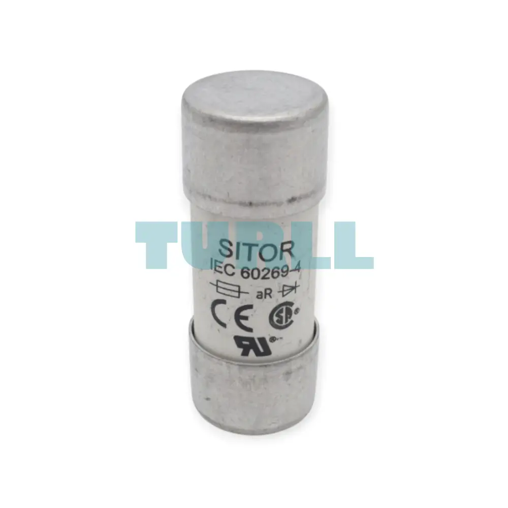 Siemens 3NC2280 SITOR Cylindrical Fuse Link, 22x58mm, 80A, aR, 690V AC / 700V DC