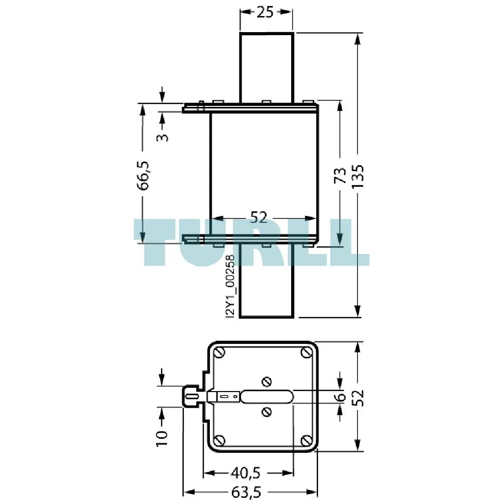 Siemens 3NE1227-0 SITOR Fuse Link with Blade Contacts, NH1, 250A, 690V AC, 250V DC