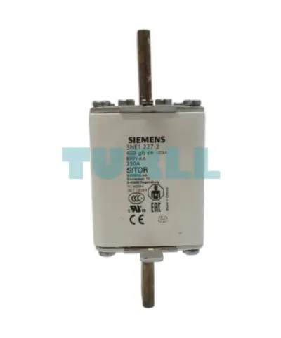 Siemens 3NE1227-2 SITOR Fuse Link NH1, 250A, gR, 690V AC, Front Indicator
