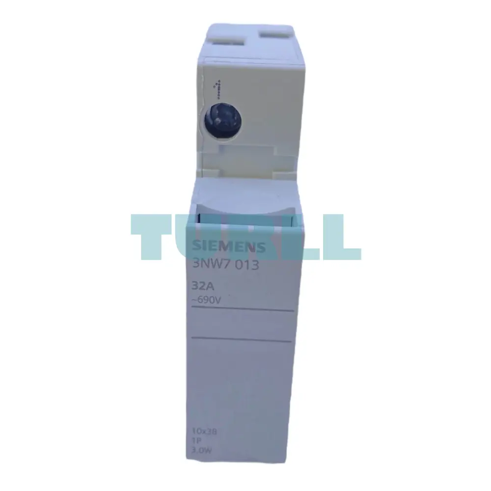Siemens 3NW7013 SENTRON Cylindrical Fuse Holder, 1-Pole, 10x38mm, 32A, 690V AC