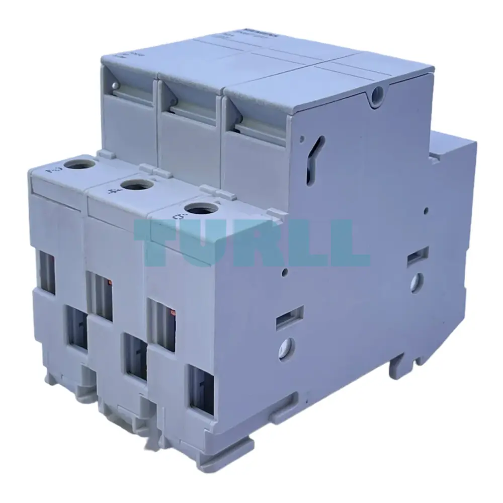 Siemens 3NW7033 SENTRON Cylindrical Fuse Holder, 10x38 mm, 3-Pole, 32 A, 690 V AC