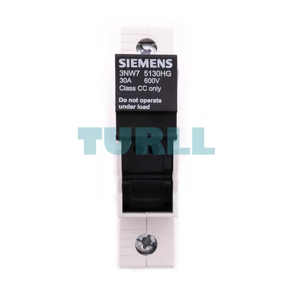 Siemens 3NW7513-0HG SENTRON Class CC Fuse Holder, 1-Pole, 30A, 600V AC
