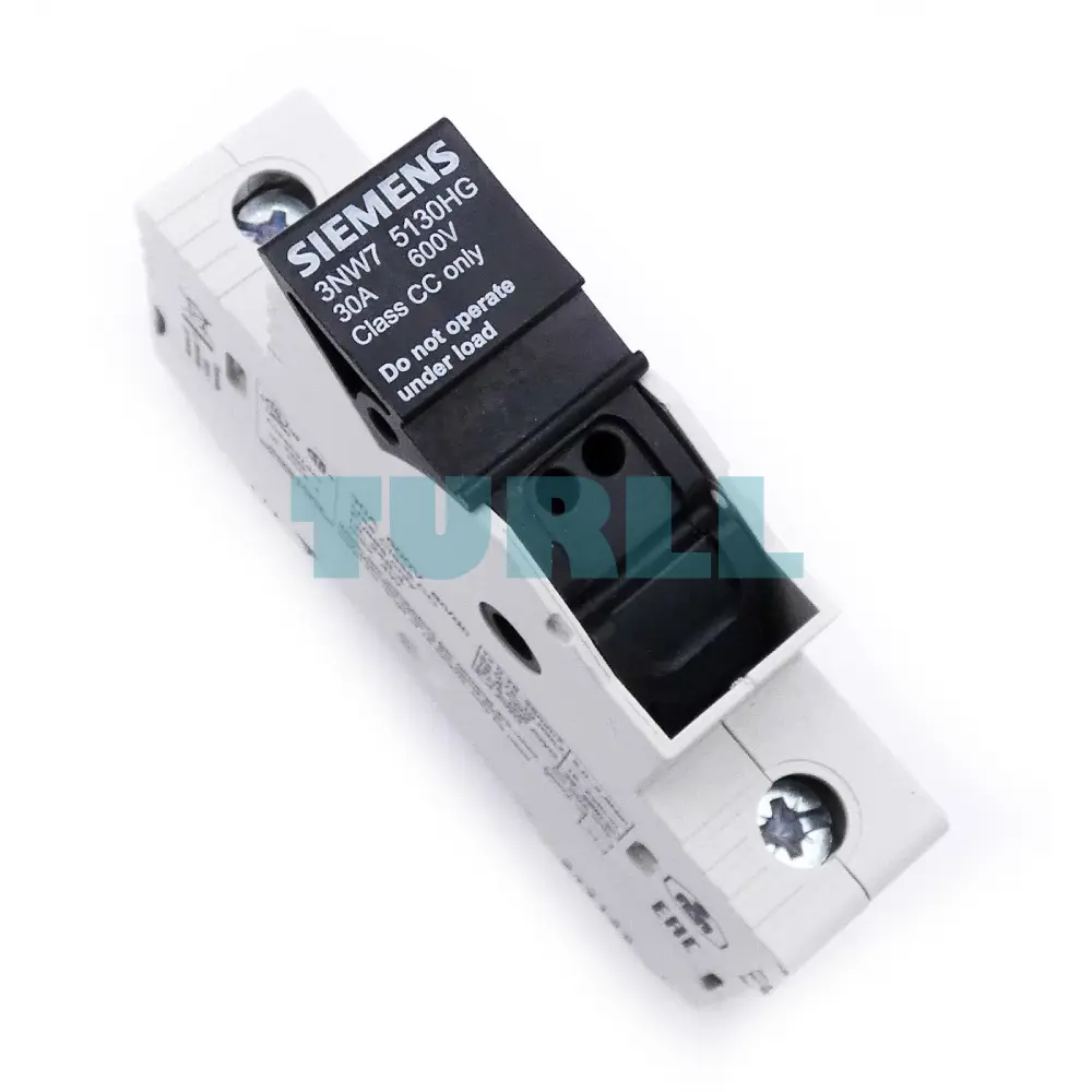 Siemens 3NW7513-0HG SENTRON Class CC Fuse Holder, 1-Pole, 30A, 600V AC