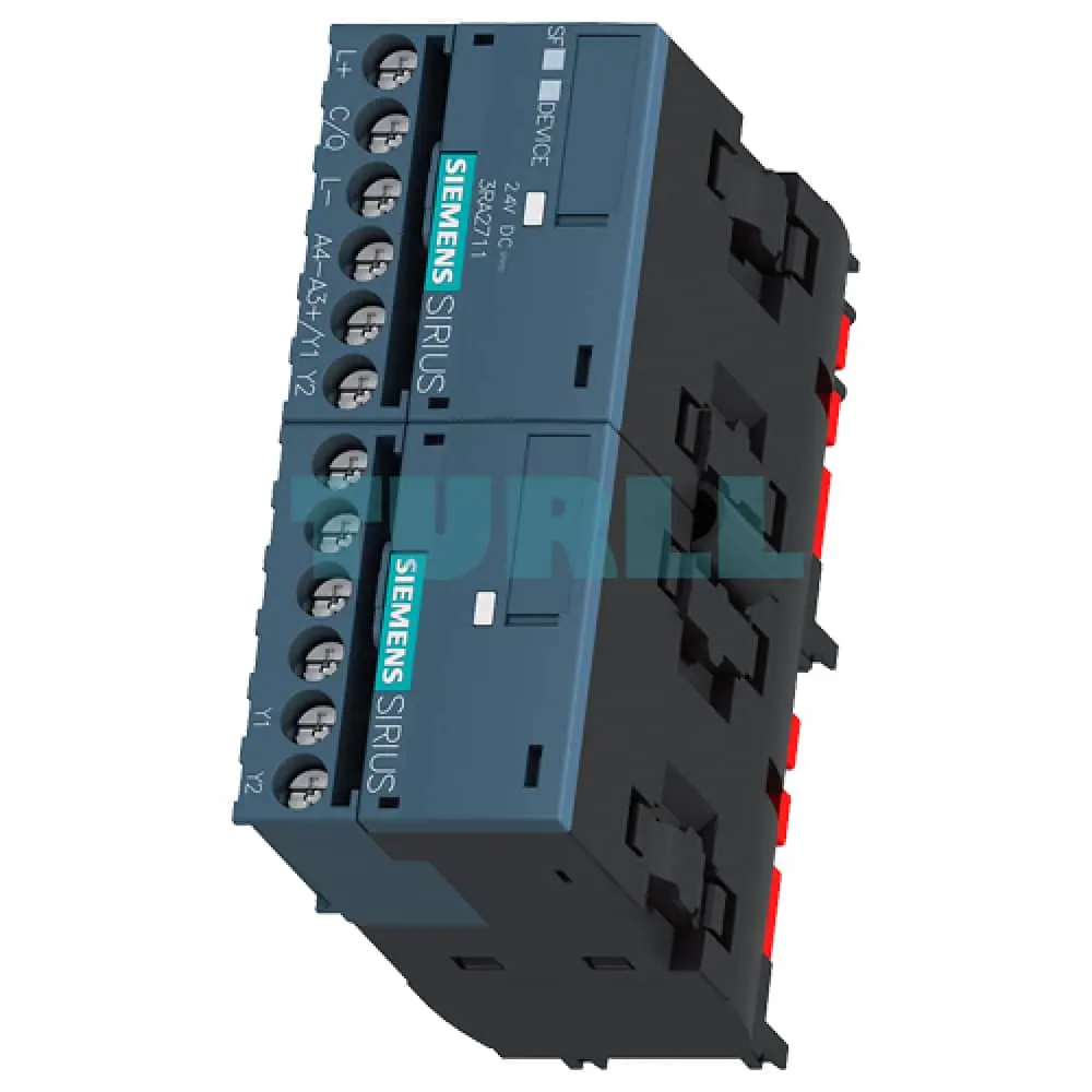 Siemens 3RA2711-1BA00 IO-Link Reversing Starter Function Module Original Brand New 4 Siemens 3RA2711-1BA00 IO-Link Reversing Starter Function Module