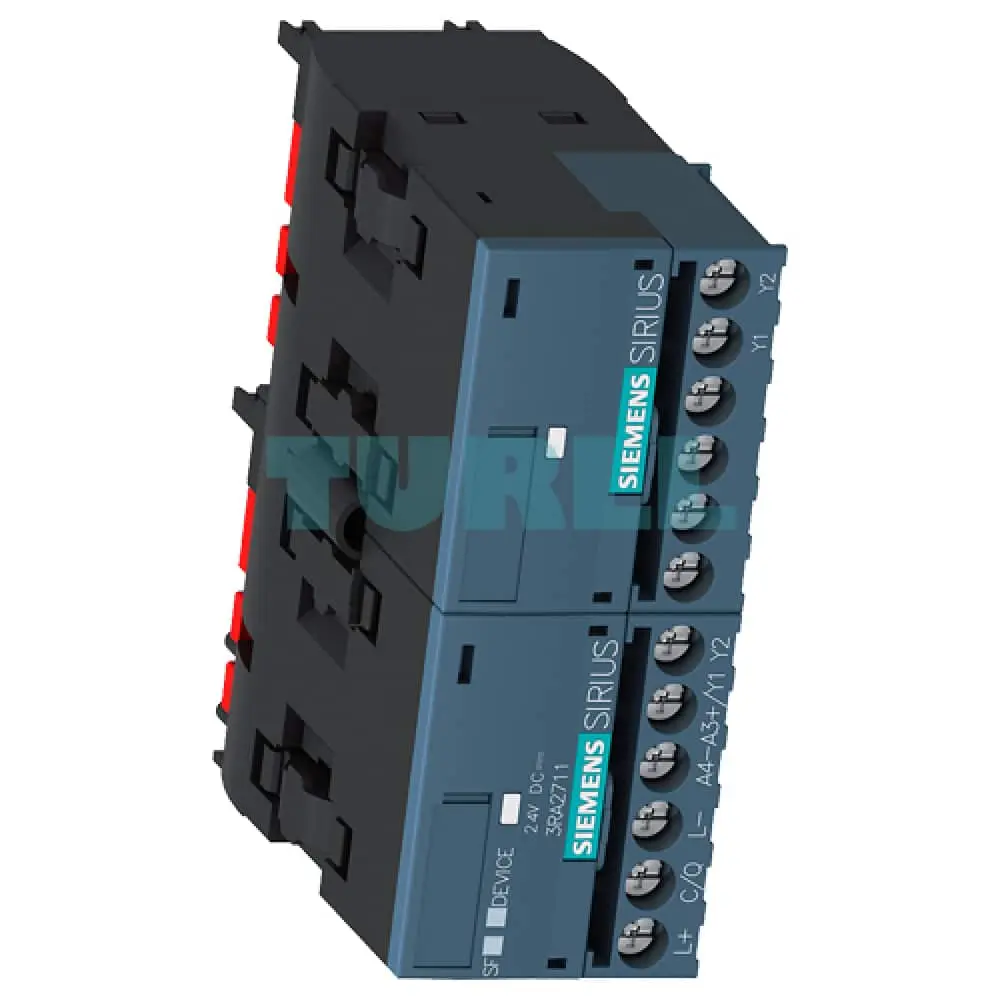 Siemens 3RA2711-1BA00 IO-Link Reversing Starter Function Module Original Brand New 2 Siemens 3RA2711-1BA00 IO-Link Reversing Starter Function Module