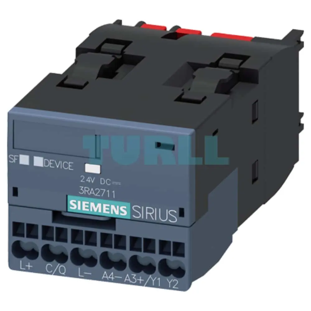 Siemens 3RA2711-2AA00 IO-Link Function Module for 3RT20 Contactors Original Brand New 1 Siemens 3RA2711-2AA00 IO-Link Function Module for 3RT20 Contactors