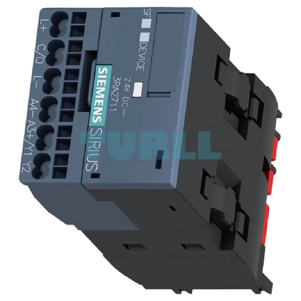 Siemens 3RA2711-2AA00 IO-Link Function Module for 3RT20 Contactors Original Brand New 4 Siemens 3RA2711-2AA00 IO-Link Function Module for 3RT20 Contactors