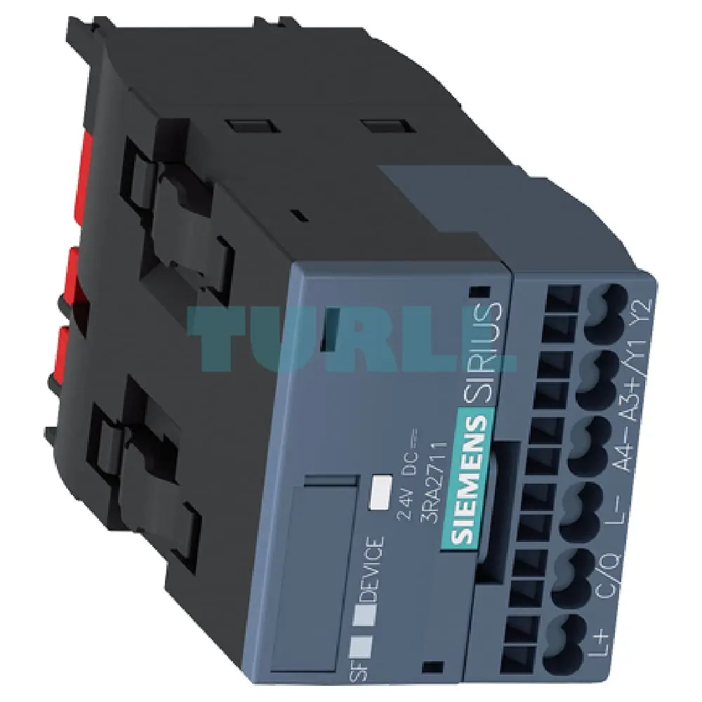 Siemens 3RA2711-2AA00 IO-Link Function Module for 3RT20 Contactors Original Brand New 2 Siemens 3RA2711-2AA00 IO-Link Function Module for 3RT20 Contactors