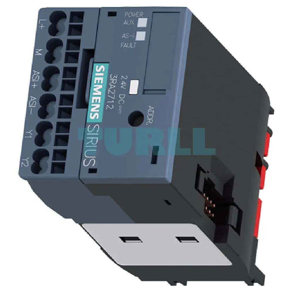 Siemens 3RA2712-2BB00 Basic Module for AS-i, Reversing Starter, Spring-Loaded Terminals Original Brand New 4 Siemens 3RA2712-2BB00 Basic Module for AS-i, Reversing Starter, Spring-Loaded Terminals