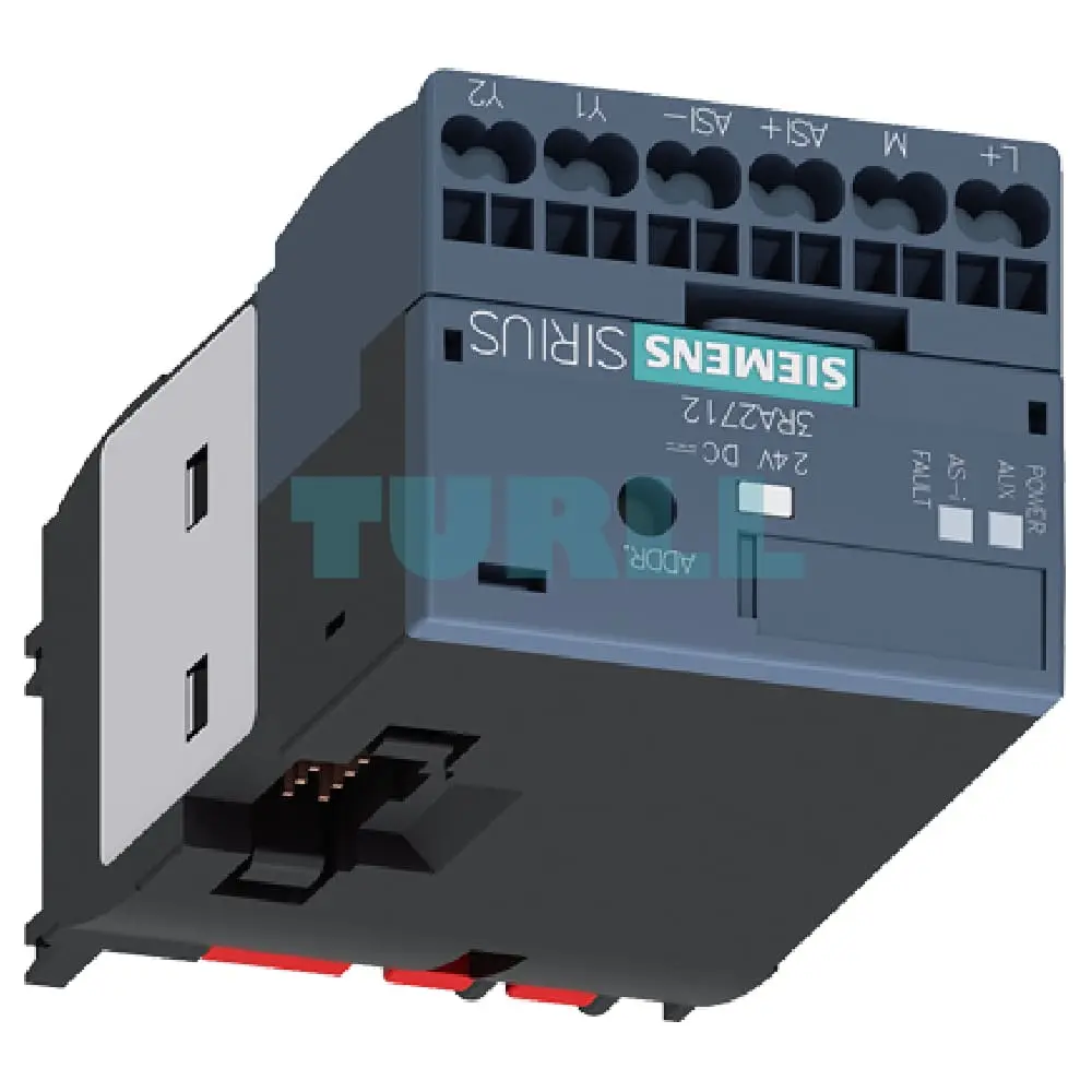 Siemens 3RA2712-2BB00 Basic Module for AS-i, Reversing Starter, Spring-Loaded Terminals Original Brand New 3 Siemens 3RA2712-2BB00 Basic Module for AS-i, Reversing Starter, Spring-Loaded Terminals