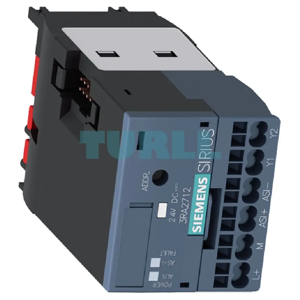 Siemens 3RA2712-2BB00 Basic Module for AS-i, Reversing Starter, Spring-Loaded Terminals Original Brand New 2 Siemens 3RA2712-2BB00 Basic Module for AS-i, Reversing Starter, Spring-Loaded Terminals