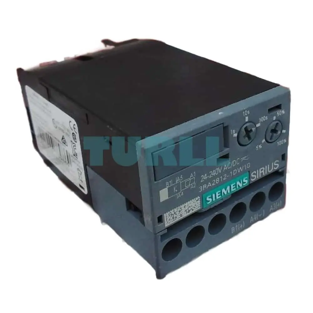 3RA2812-1DW10 Siemens Electronic Timing Relay Original Brand New 1 3RA2812-1DW10 Siemens Electronic Timing Relay