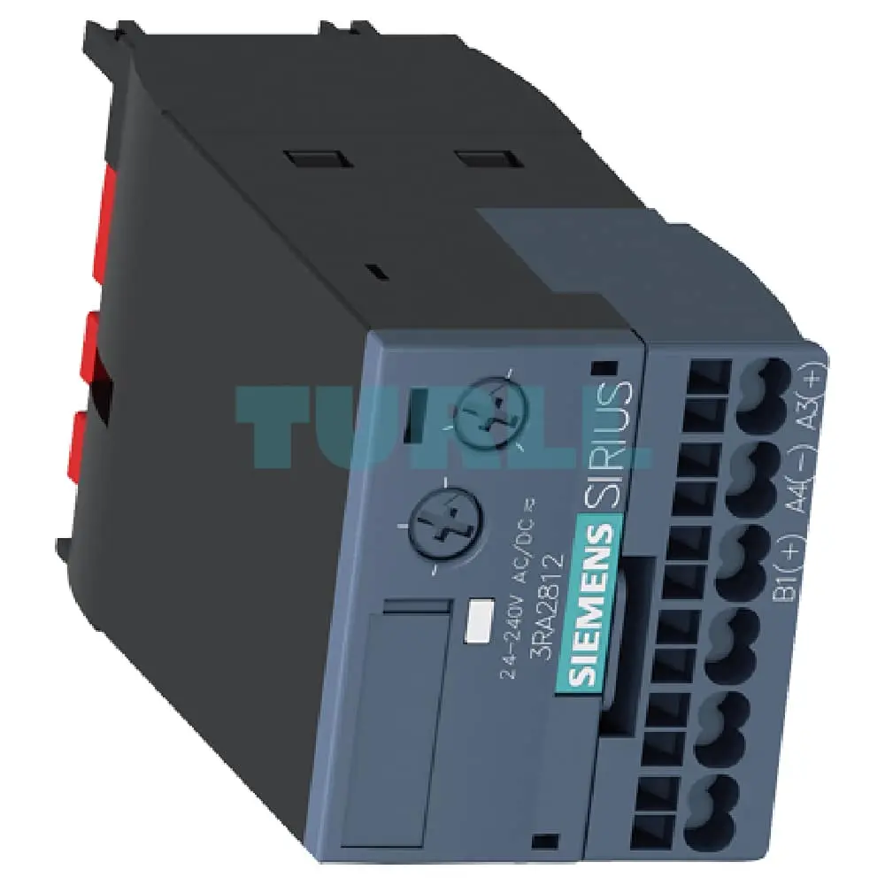Siemens SIRIUS 3RA2812-2DW10 Off-Delayed Electronic Timing Relay, 24-240V AC/DC, Spring-Loaded Terminal Original Brand New 2 Siemens SIRIUS 3RA2812-2DW10 Off-Delayed Electronic Timing Relay, 24-240V AC/DC, Spring-Loaded Terminal