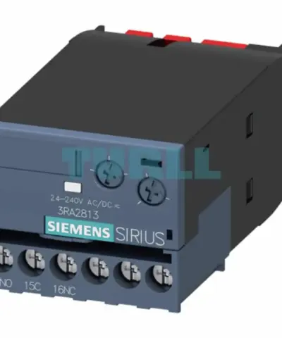 Siemens 3RA2813-1AW10 ON-Delay Solid-State Auxiliary Switch for 3RT2 & 3RH2 Contactors