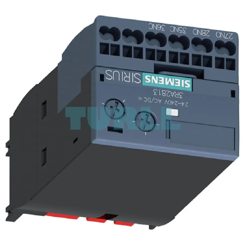 Siemens 3RA2813-2FW10 Solid-State ON-Delay Auxiliary Switch 0.05-100s, Varistor & Spring-Loaded Terminal Original Brand New 3 Siemens 3RA2813-2FW10 Solid-State ON-Delay Auxiliary Switch 0.05-100s, Varistor & Spring-Loaded Terminal