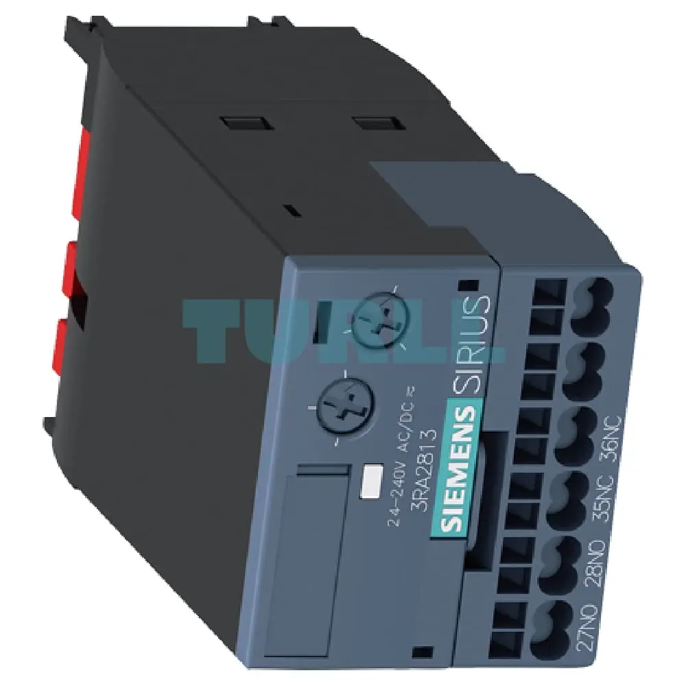 Siemens 3RA2813-2FW10 Solid-State ON-Delay Auxiliary Switch 0.05-100s, Varistor & Spring-Loaded Terminal Original Brand New 2 Siemens 3RA2813-2FW10 Solid-State ON-Delay Auxiliary Switch 0.05-100s, Varistor & Spring-Loaded Terminal