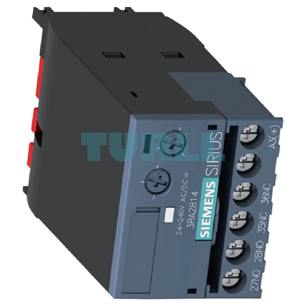 Siemens 3RA2814-1FW10 Solid-State Time-Delayed Auxiliary Switch, Off-Delayed 24-240V AC/DC Original Brand New 2 Siemens 3RA2814-1FW10 Solid-State Time-Delayed Auxiliary Switch, Off-Delayed 24-240V AC/DC
