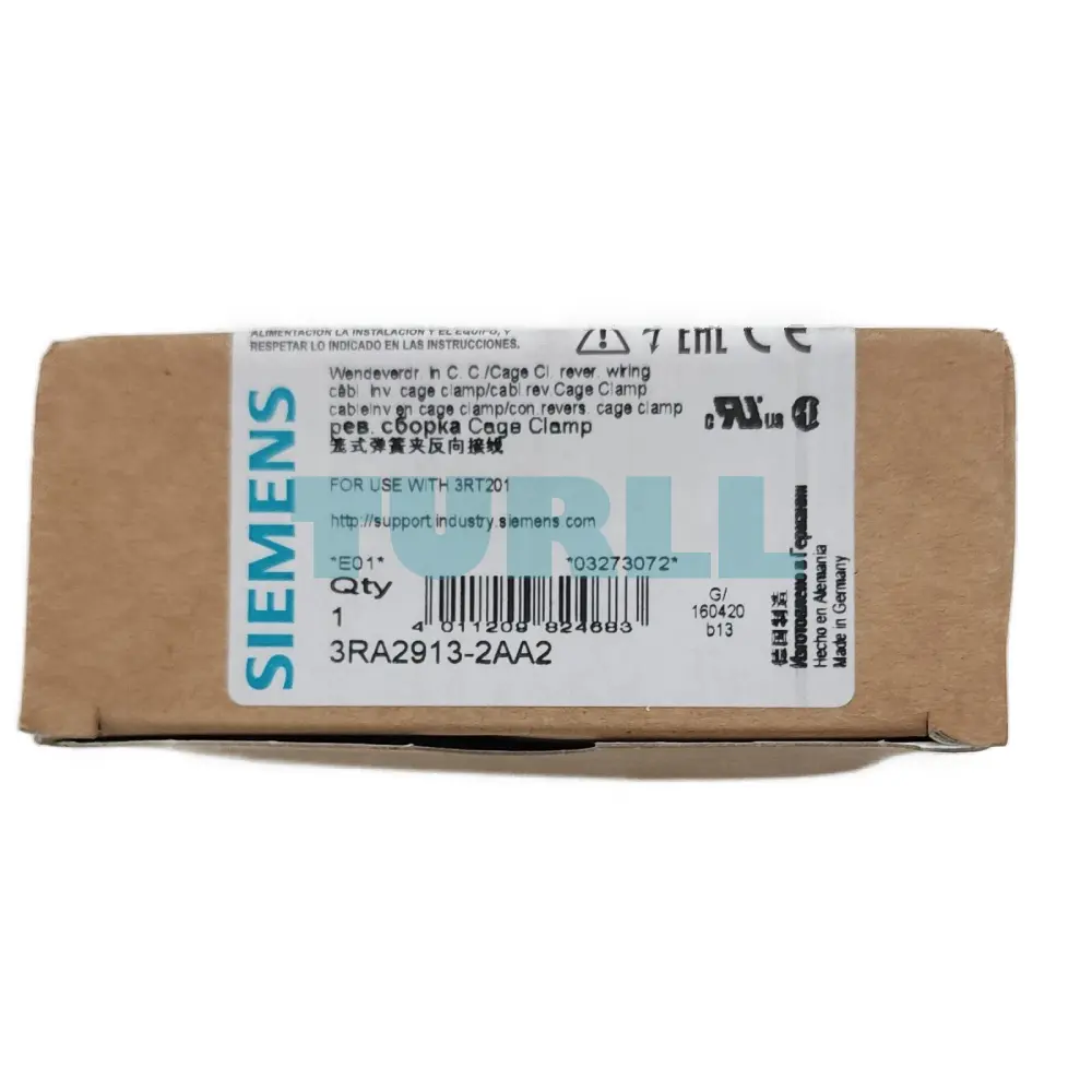 Siemens 3RA2913-2AA1 Wiring Kit, Screw Terminal, Electrical & Mechanical, Reversing Starter Original Brand New 4 Siemens 3RA2913-2AA1 Wiring Kit, Screw Terminal, Electrical & Mechanical, Reversing Starter