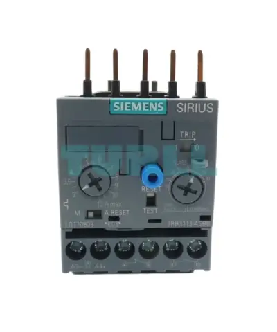 Siemens 3RB3113-4SB0 Electronic Overload Relay 3–12 A for Motor Protection, Size S00