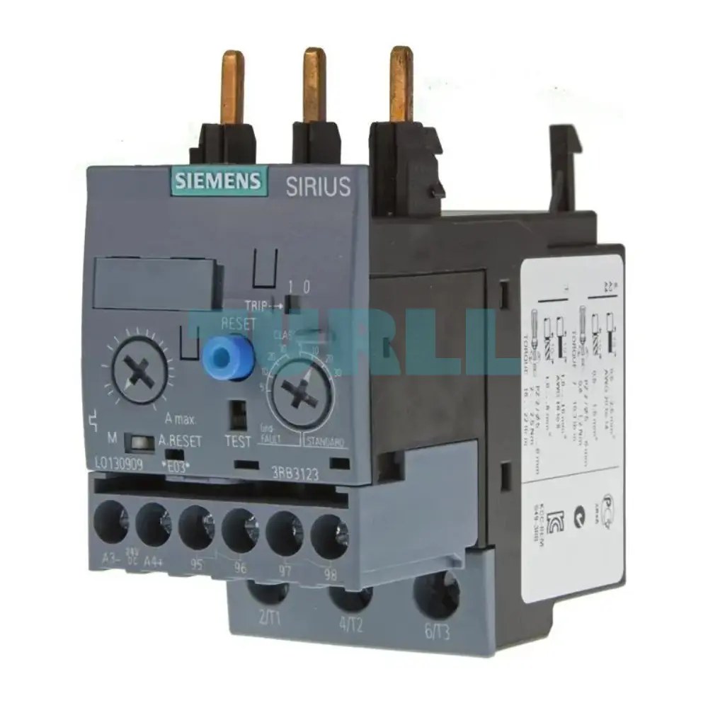 Siemens 3RB3123-4NB0 Electronic Overload Relay 0.32–1.25A for Motor Protection, Size S0 Original Brand New 5 Siemens 3RB3123-4NB0 Electronic Overload Relay 0.32–1.25A for Motor Protection, Size S0