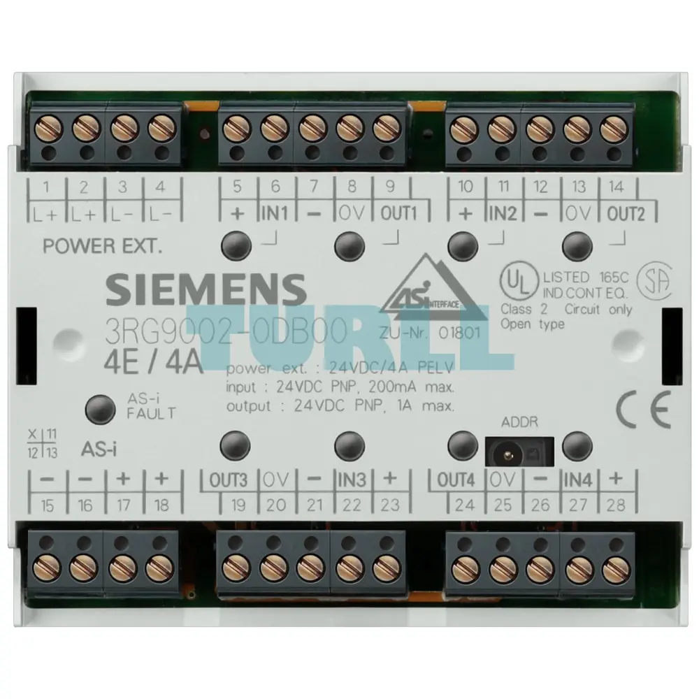 3RG9002-0DB00 Siemens AS-Interface Module F90 Original Brand New 1 3RG9002-0DB00
